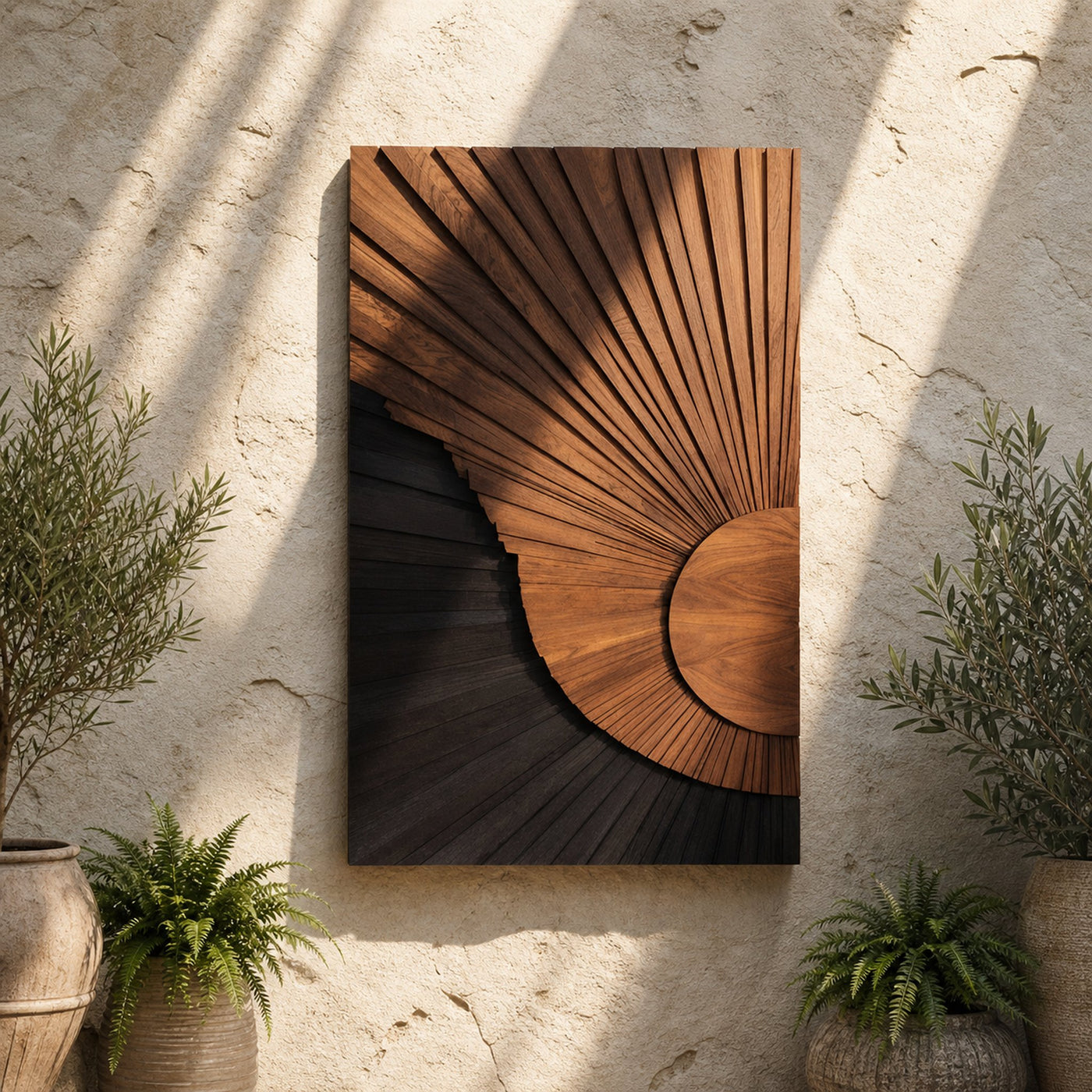 Minimalist Abstract Wall Art Panel For Bedroom Decor