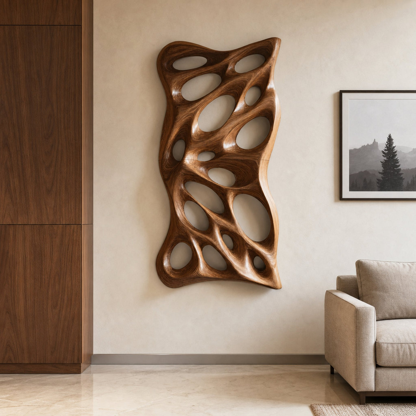 Minimalist Handcrafted Wall Art For Living Room Decor