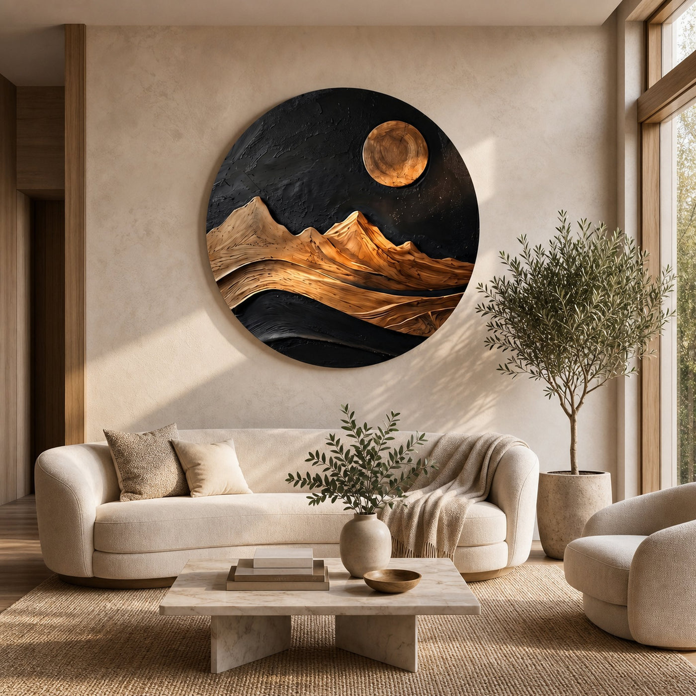 Minimalist Landscape Wall Art For Office