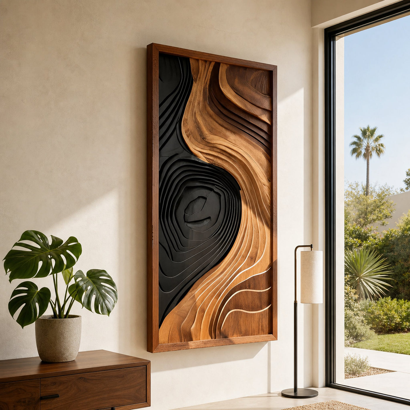 Minimalist Organic Wall Decor For Hallway And Entry Accent