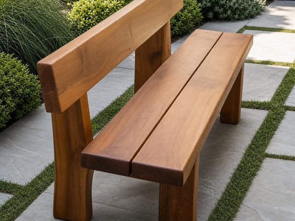 Minimalist Outdoor Garden Bench For Patio Balcony Courtyard
