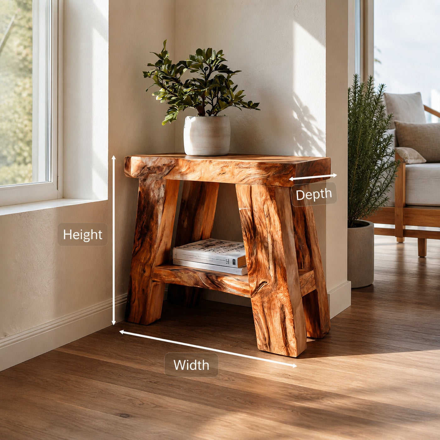 Minimalist Side Table For Sofa - product view 6