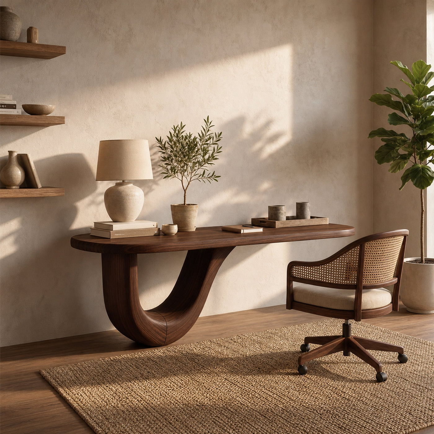 Minimalist Study Desk For Reading Room - product view 6