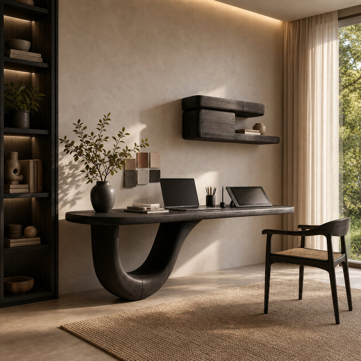 Minimalist Study Desk For Reading Room - product view 7