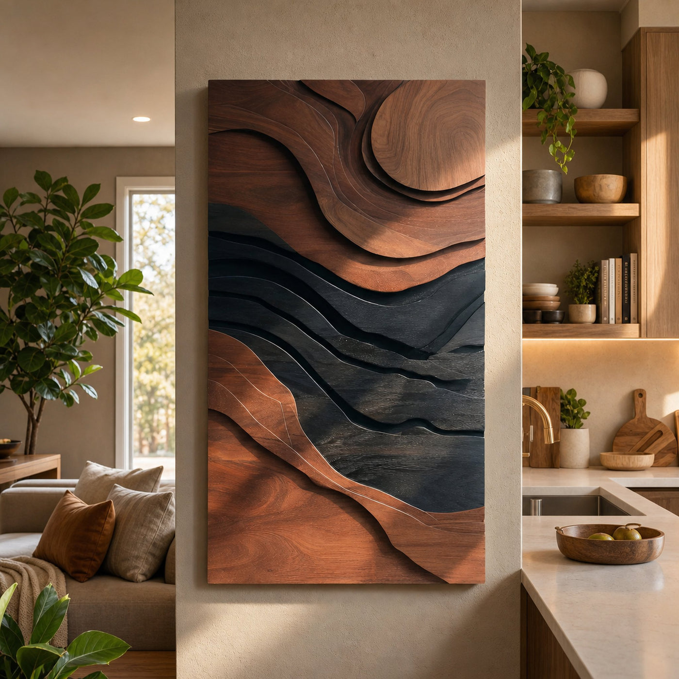 Finishing a room
