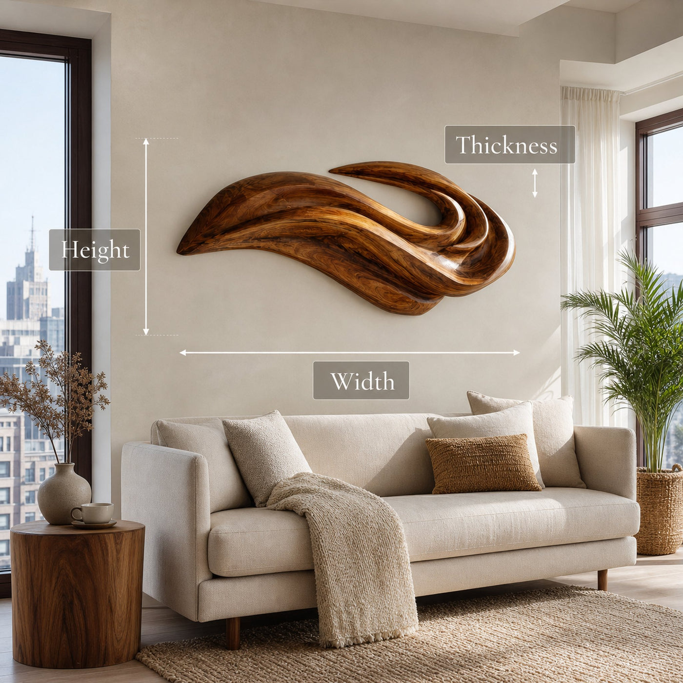 Modern Abstract Wall Art Unique Design For Home - product view 8