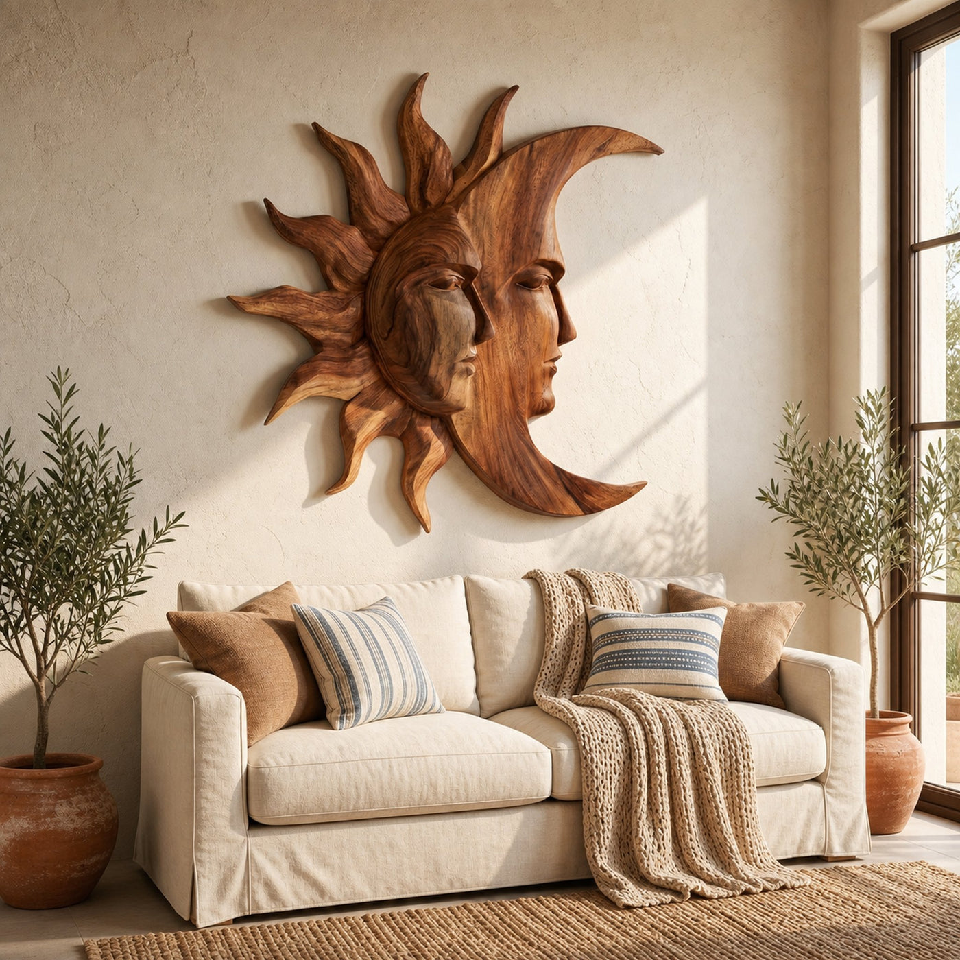 Modern Celestial Wall Art For Living Room