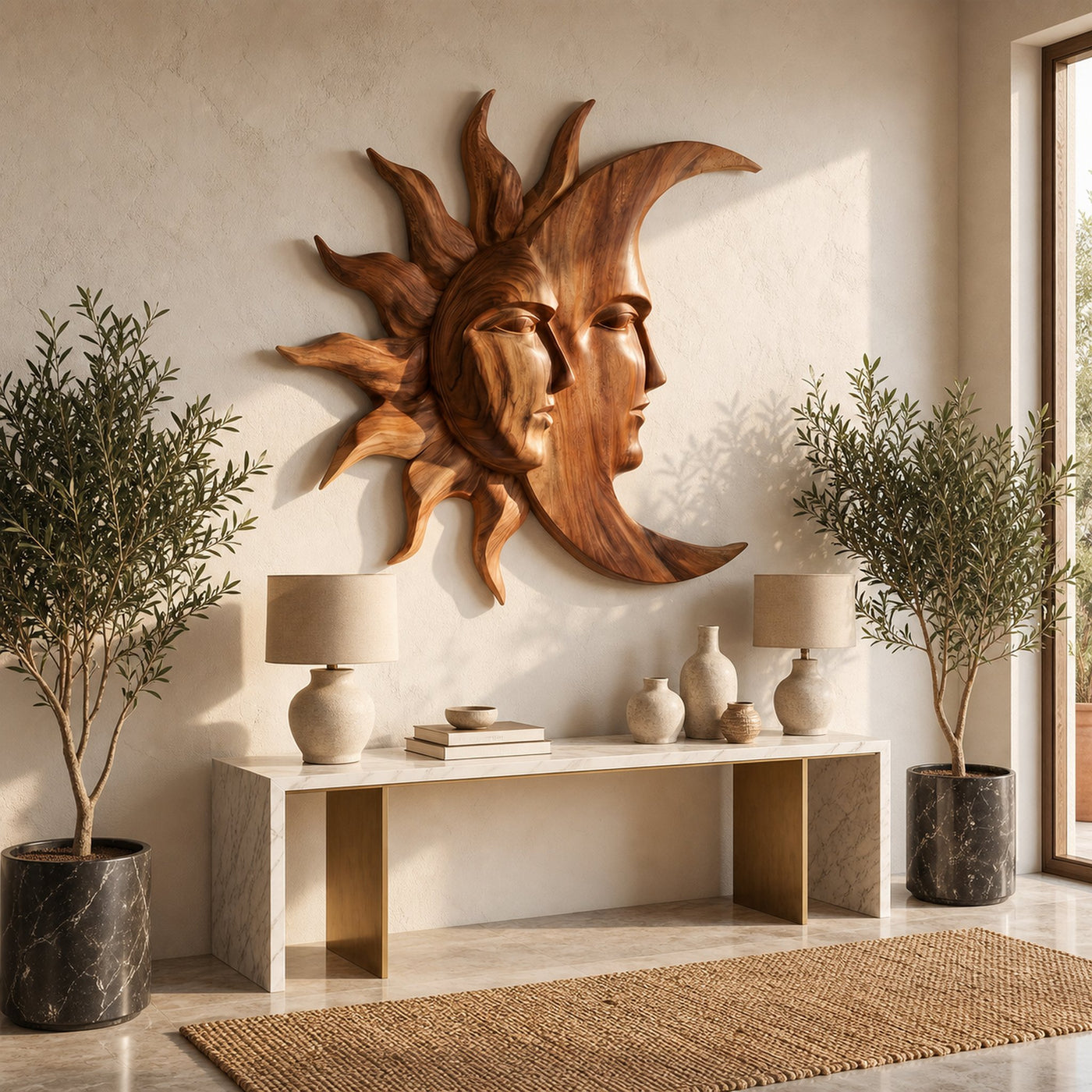 Modern Celestial Wall Art For Living Room - product view 2
