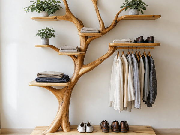 Modern Coat Rack Standing Wall Mounted Coat Rack Wall Decor