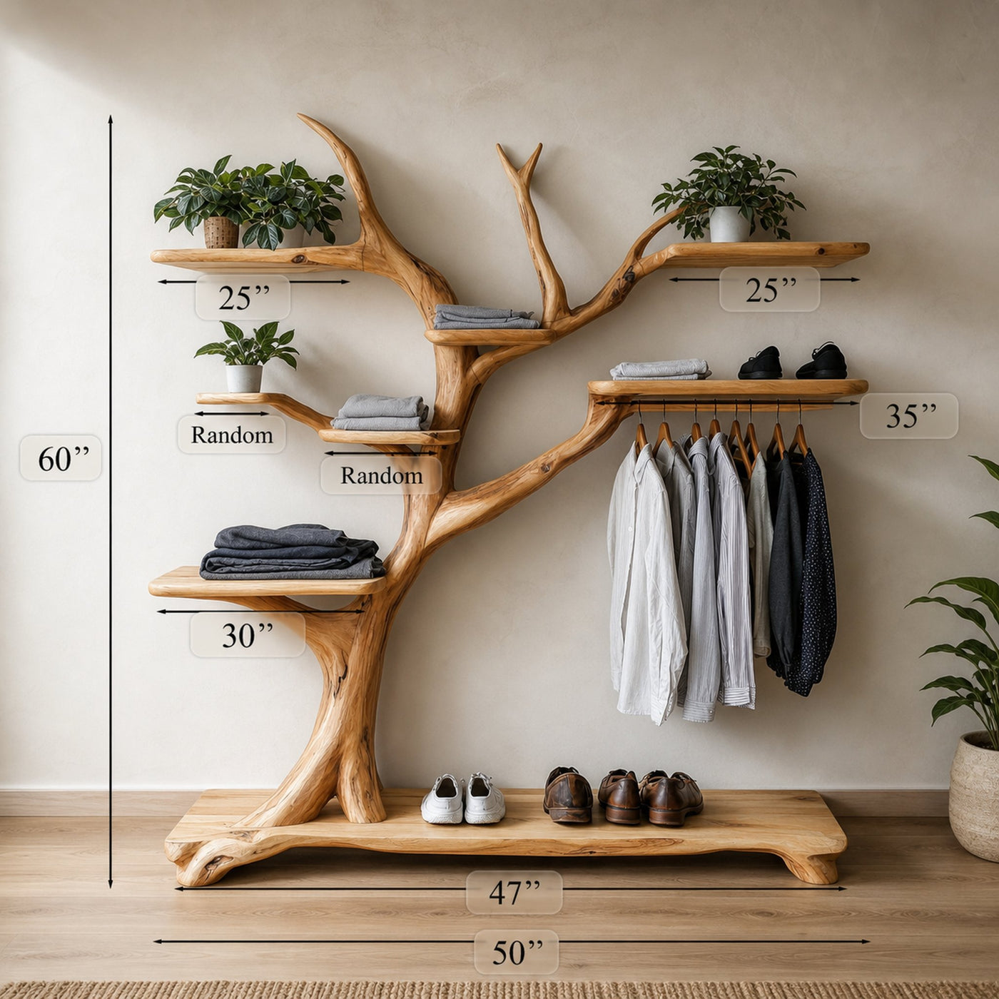 Modern Coat Rack Standing Wall Mounted Coat Rack Wall Decor - product view 6
