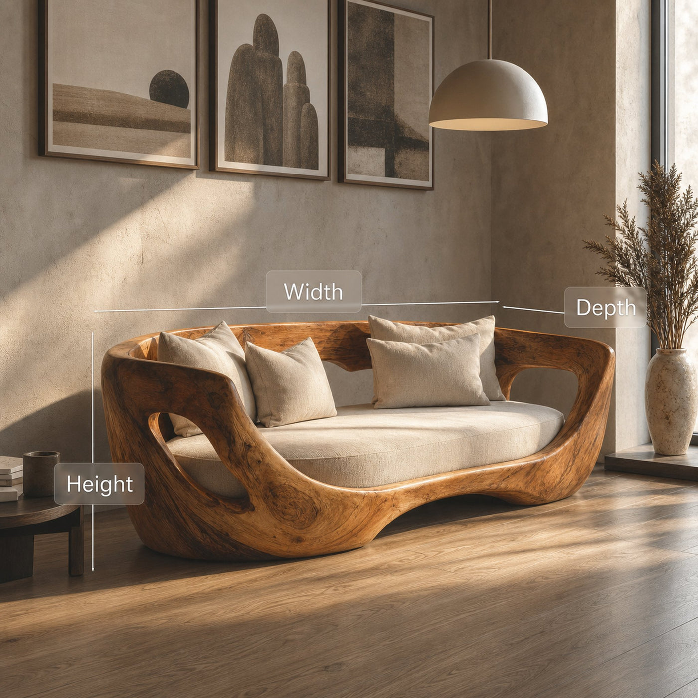 Modern Curved Sofa For Living Room Or Bedroom - product view 6
