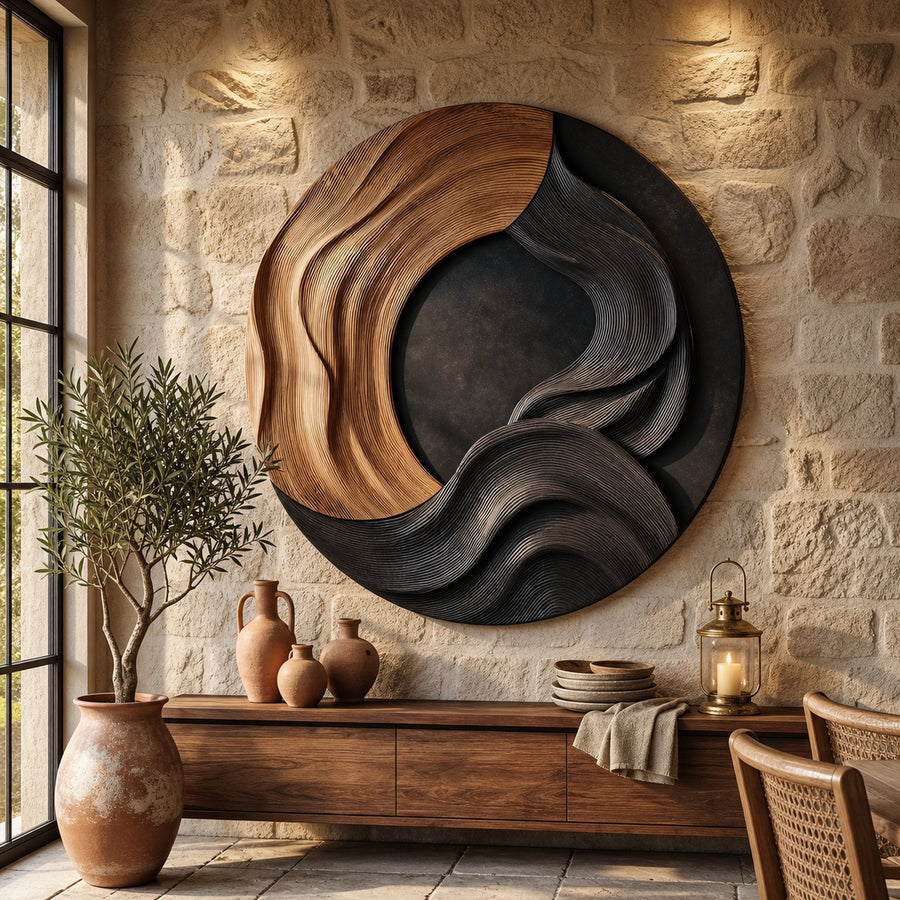 Modern Decorative Wall Panel For Family Gathering Space