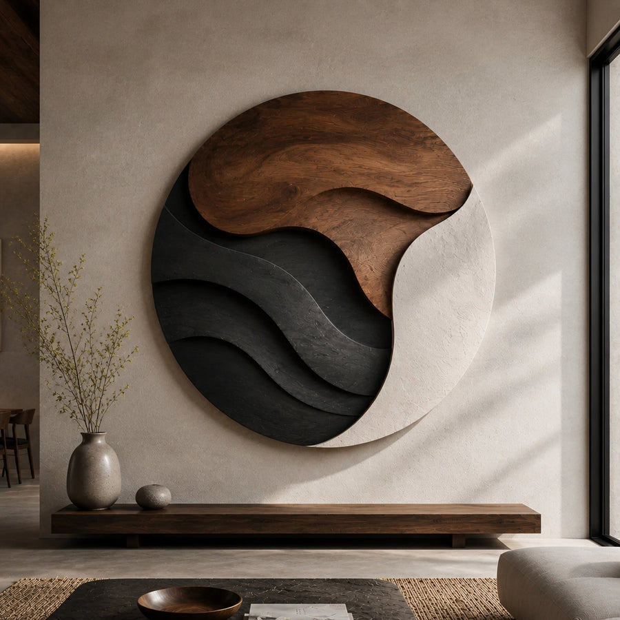 Modern Dimensional Wall Art For Contemporary Interior Design