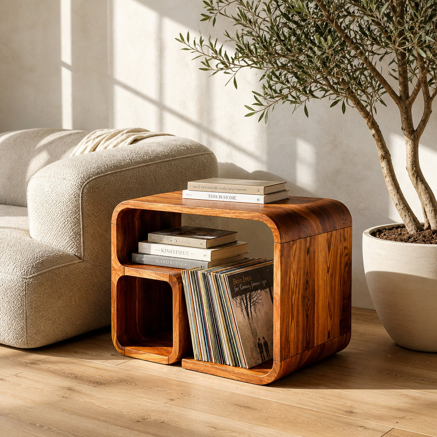 Modern Handmade Wooden Side Table For Home Decor - product view 6