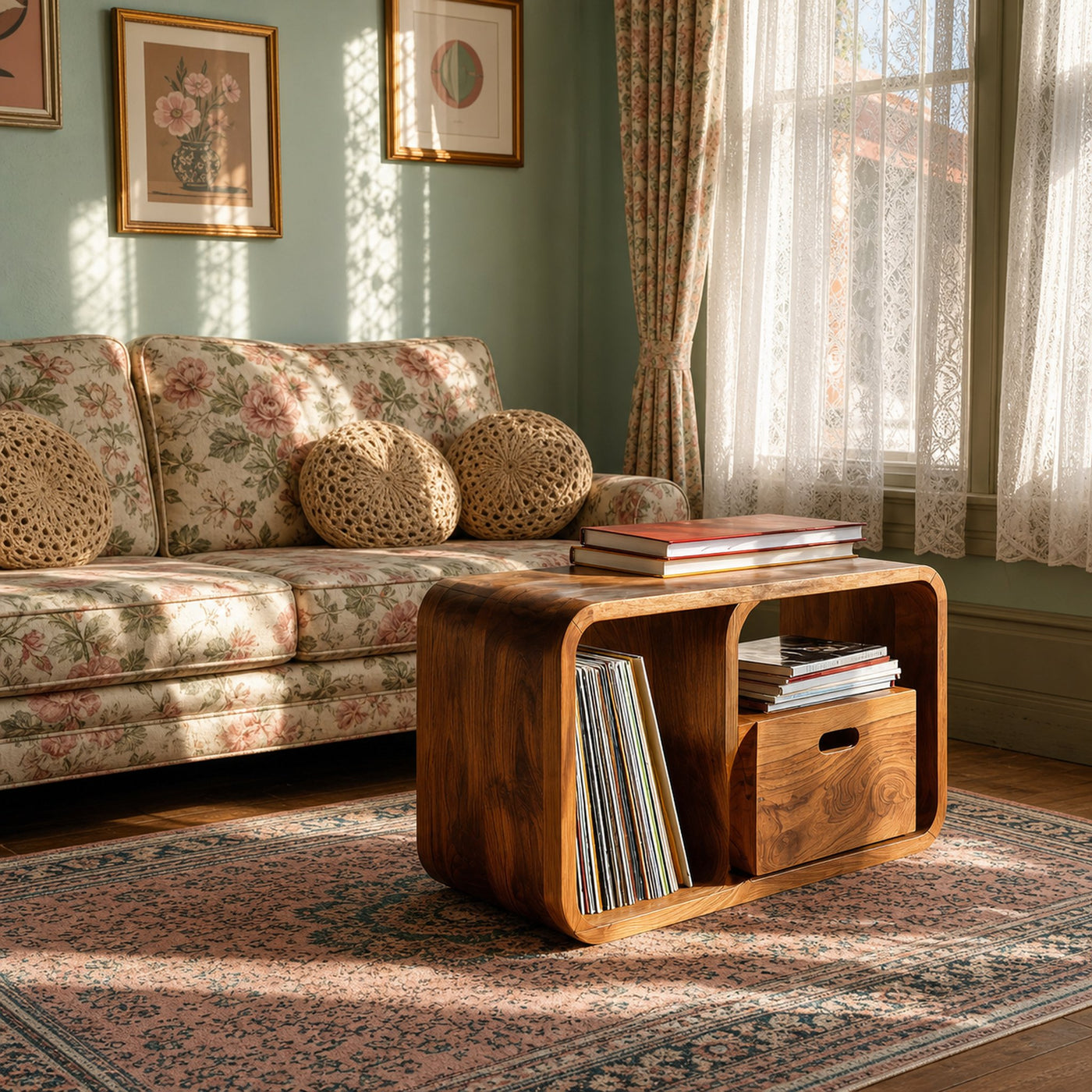 Modern Minimal Wooden Side Table For Living Room - product view 6