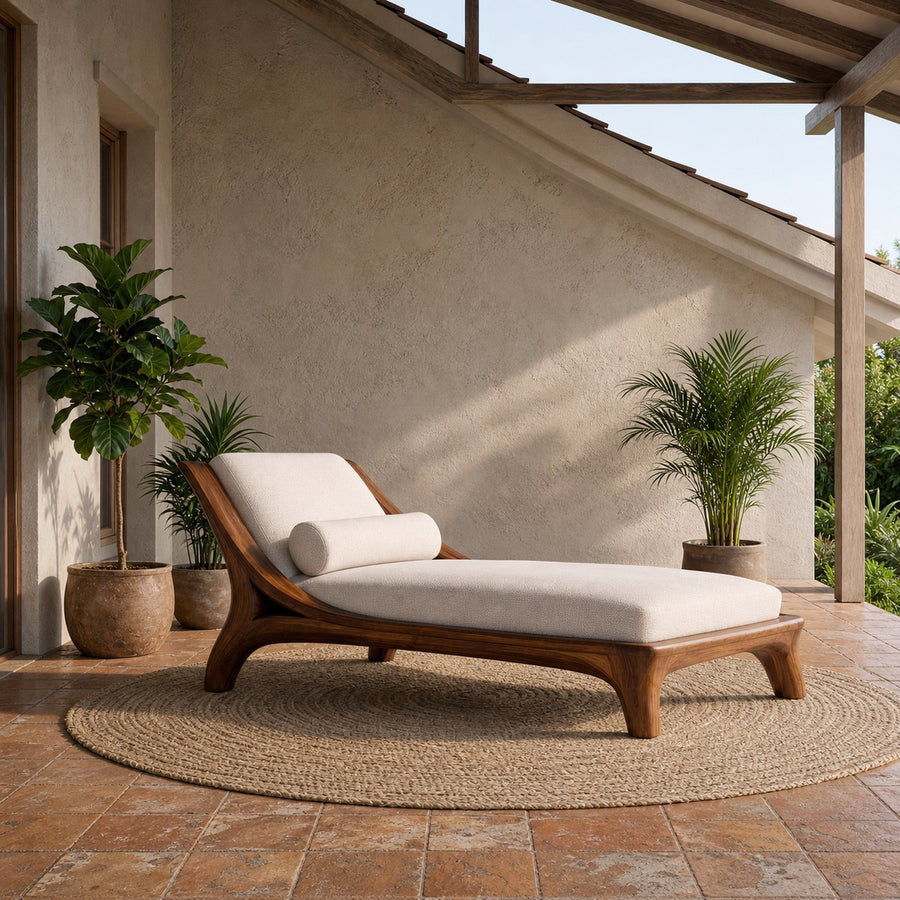 Modern Organic Wooden Sofa For Living Room Furniture