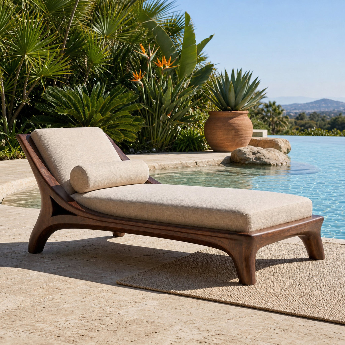 Modern Organic Wooden Sofa For Living Room Furniture - product view 7