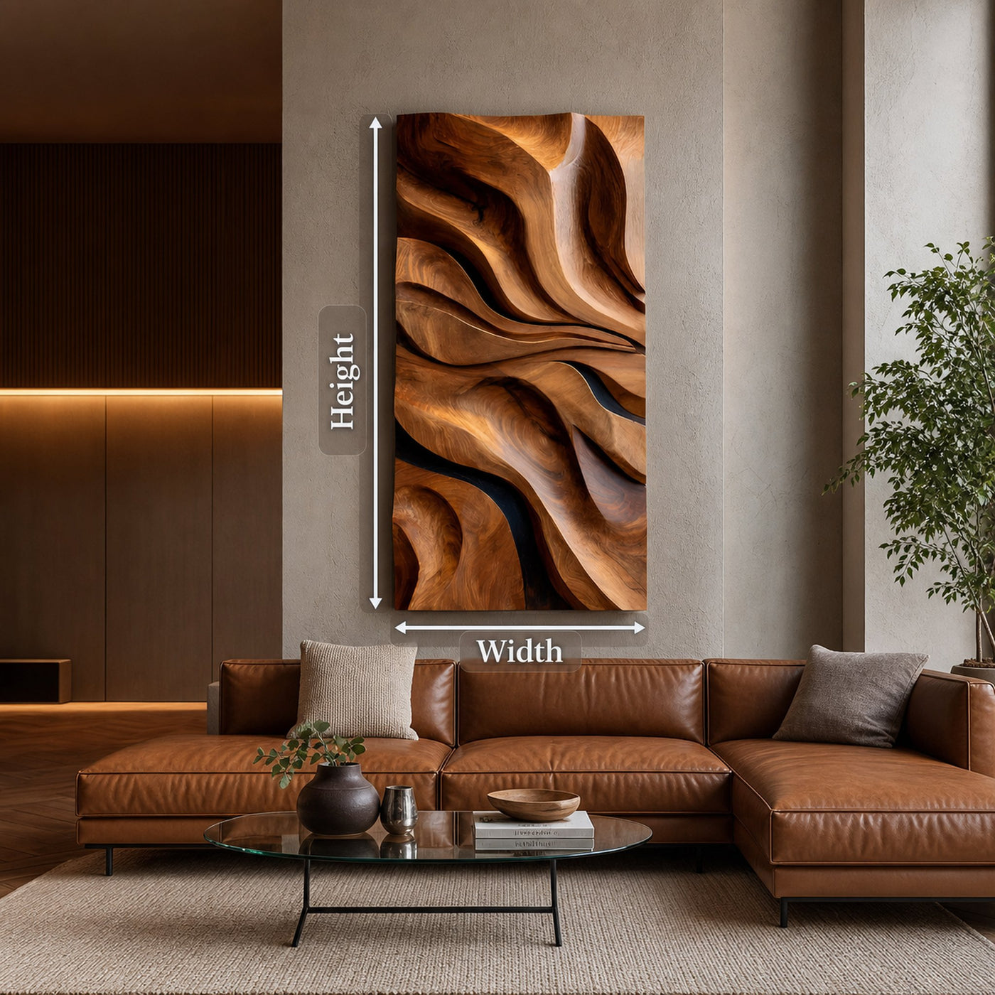 Modern Statement Artwork For Luxury Home - product view 8