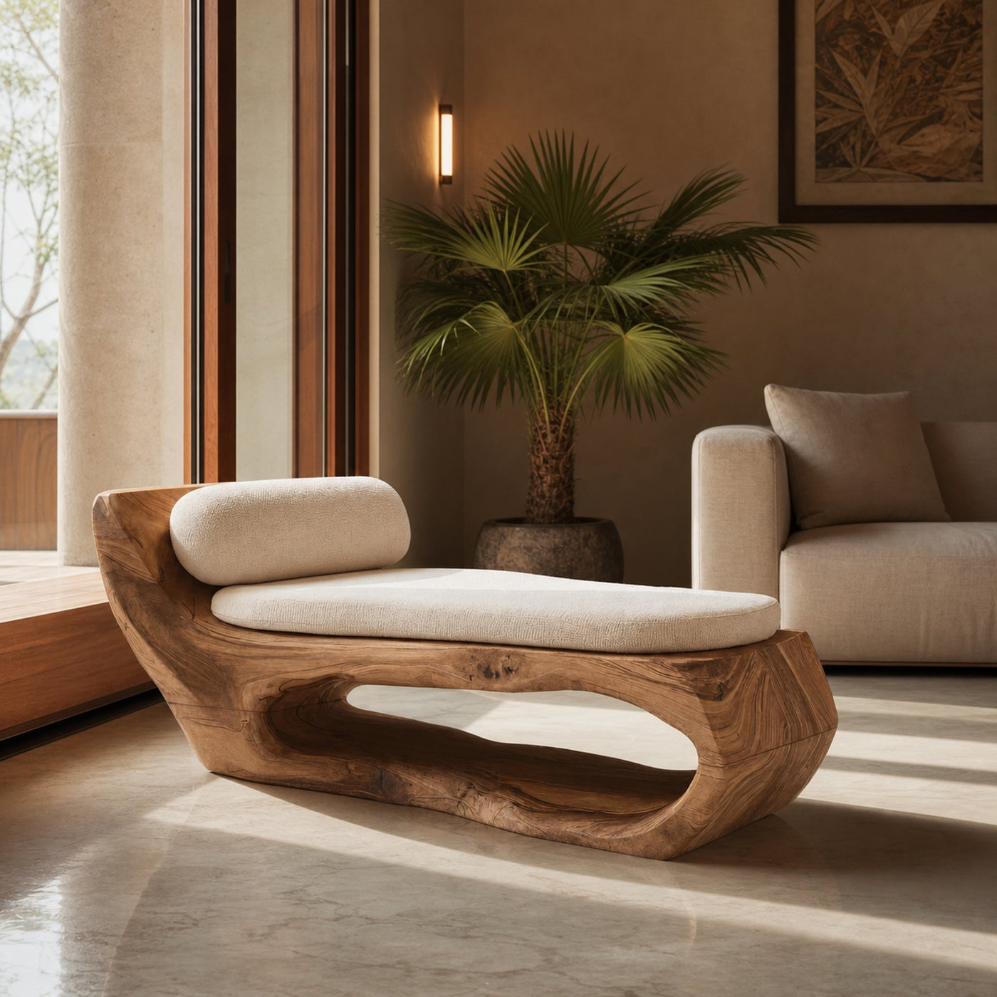 Modern Wooden Lounge Chair For Living Room - product view 6