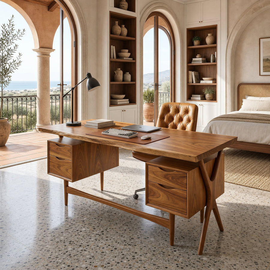 Organic Corner Executive Desk Home Office