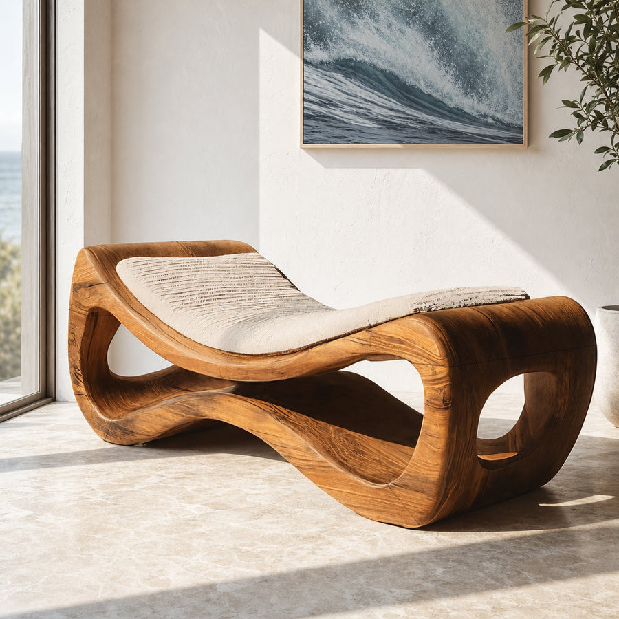 Organic Daybed Relax Lounger For Living Room