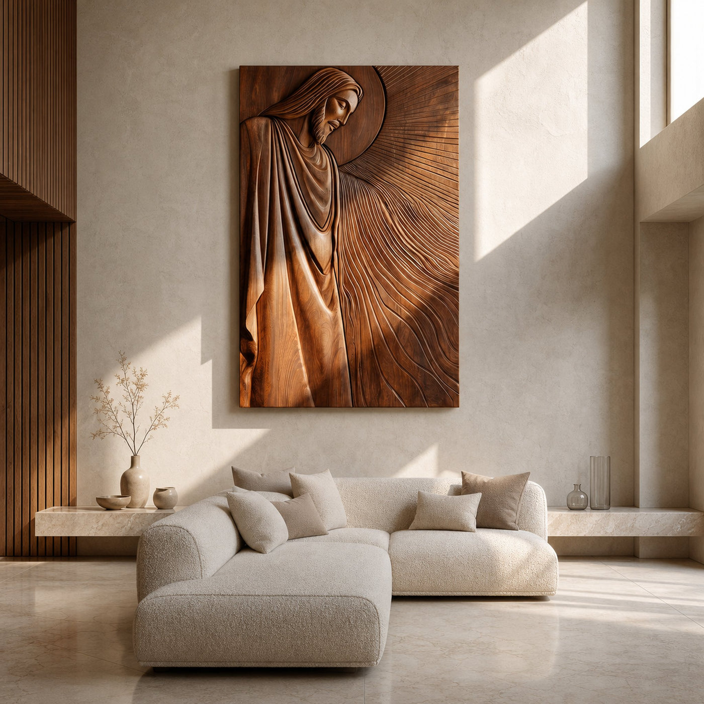 Organic Modern Sacred Wall Art For Living Room - product view 6