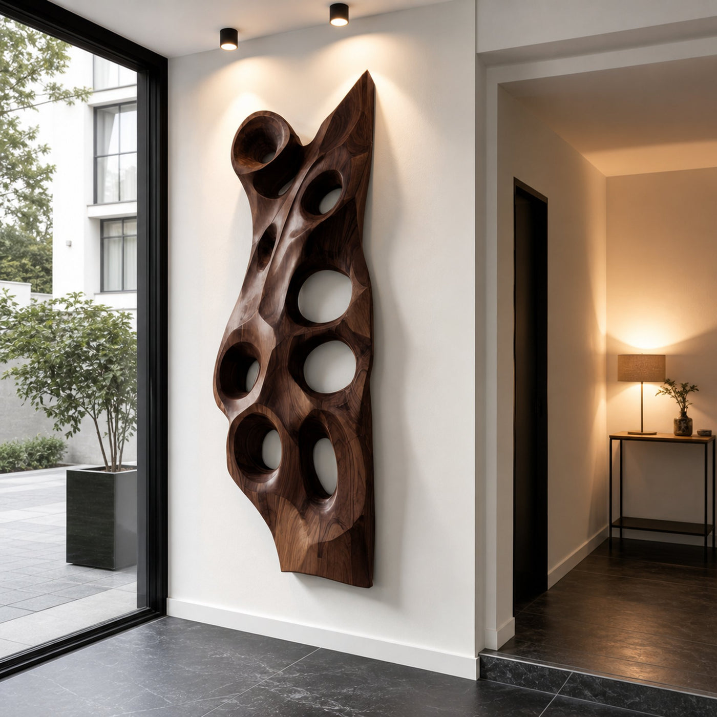 Organic Sculptural Wall Art For Entryway - product view 6