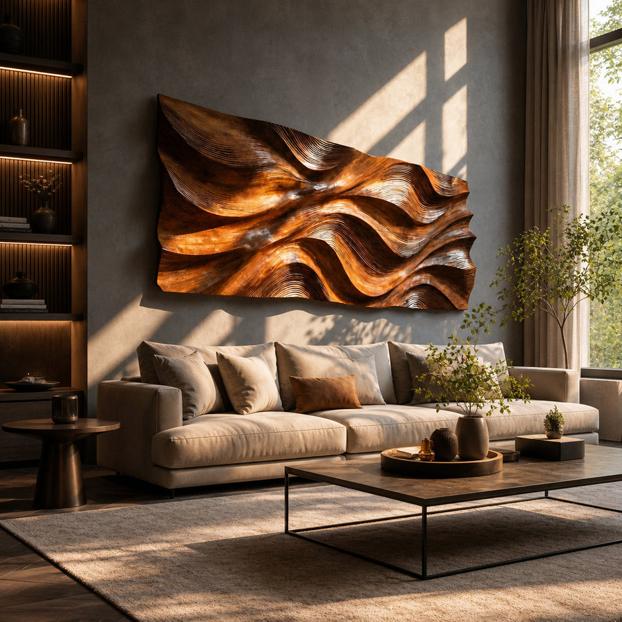 Organic Wall Hanging Statement Artwork For Home