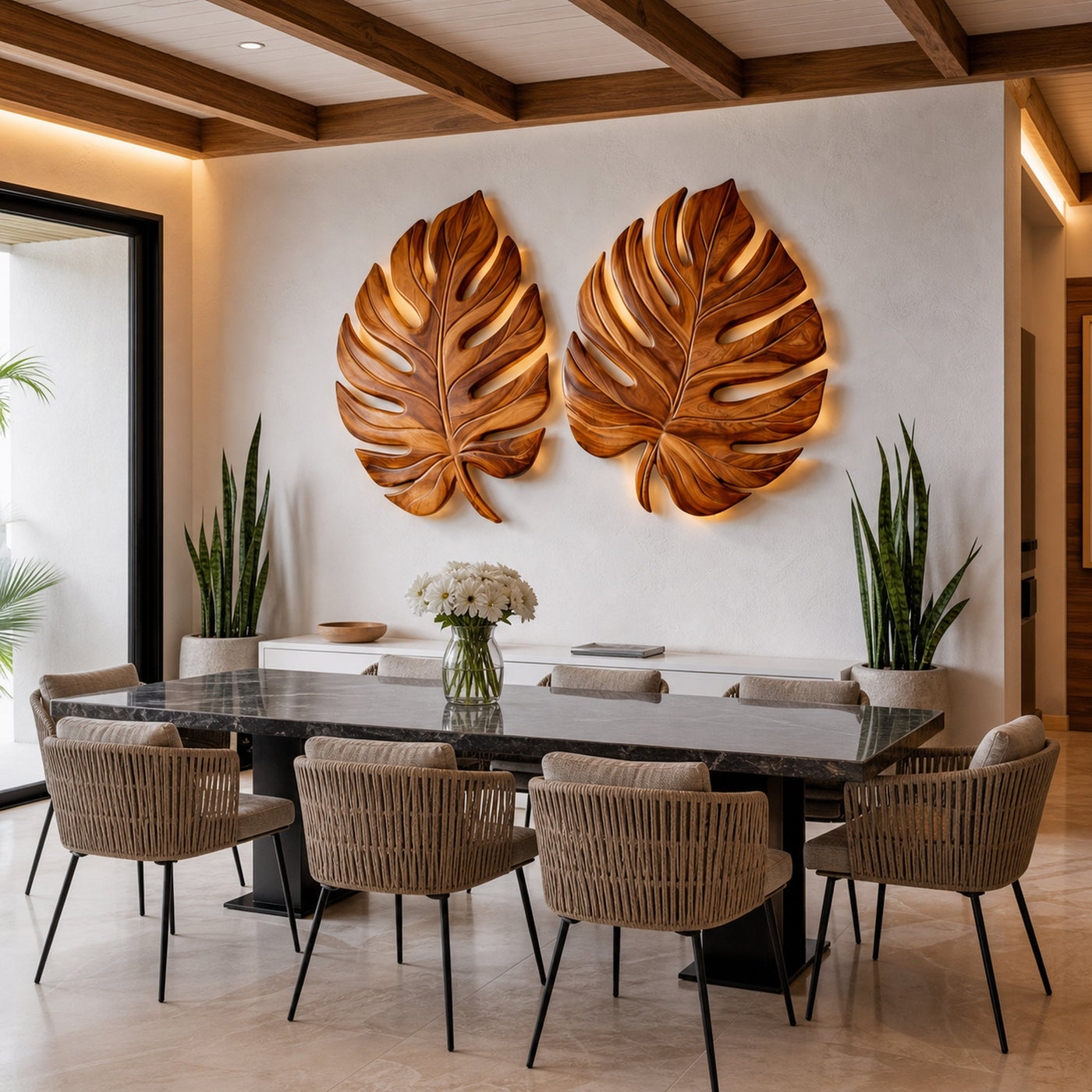 Welcoming guests