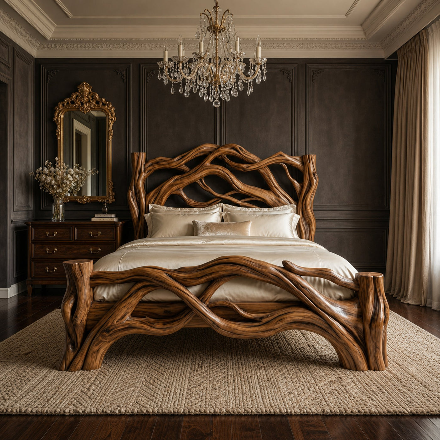Rustic Bedroom Bed Design For Bedroom And Sleeping Space