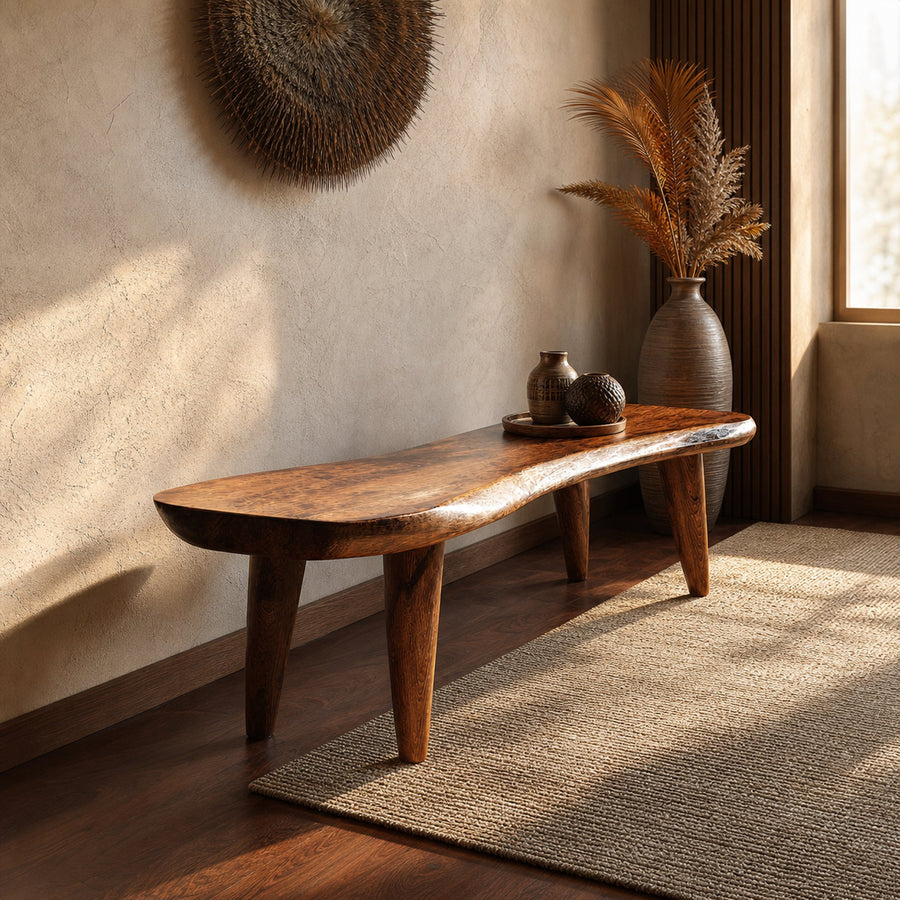 Rustic Handmade Bench Entryway Living Room Furniture