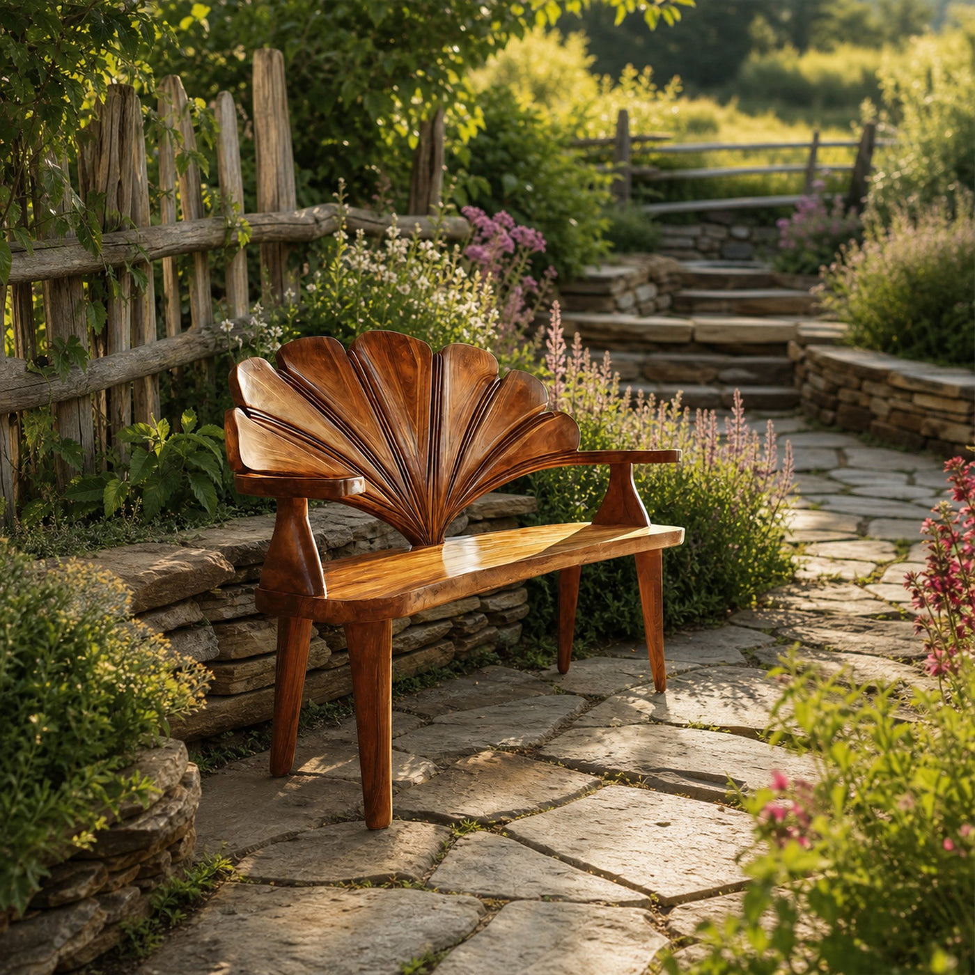 Rustic Live Edge Entryway Bench For Home Seating Area - product view 6