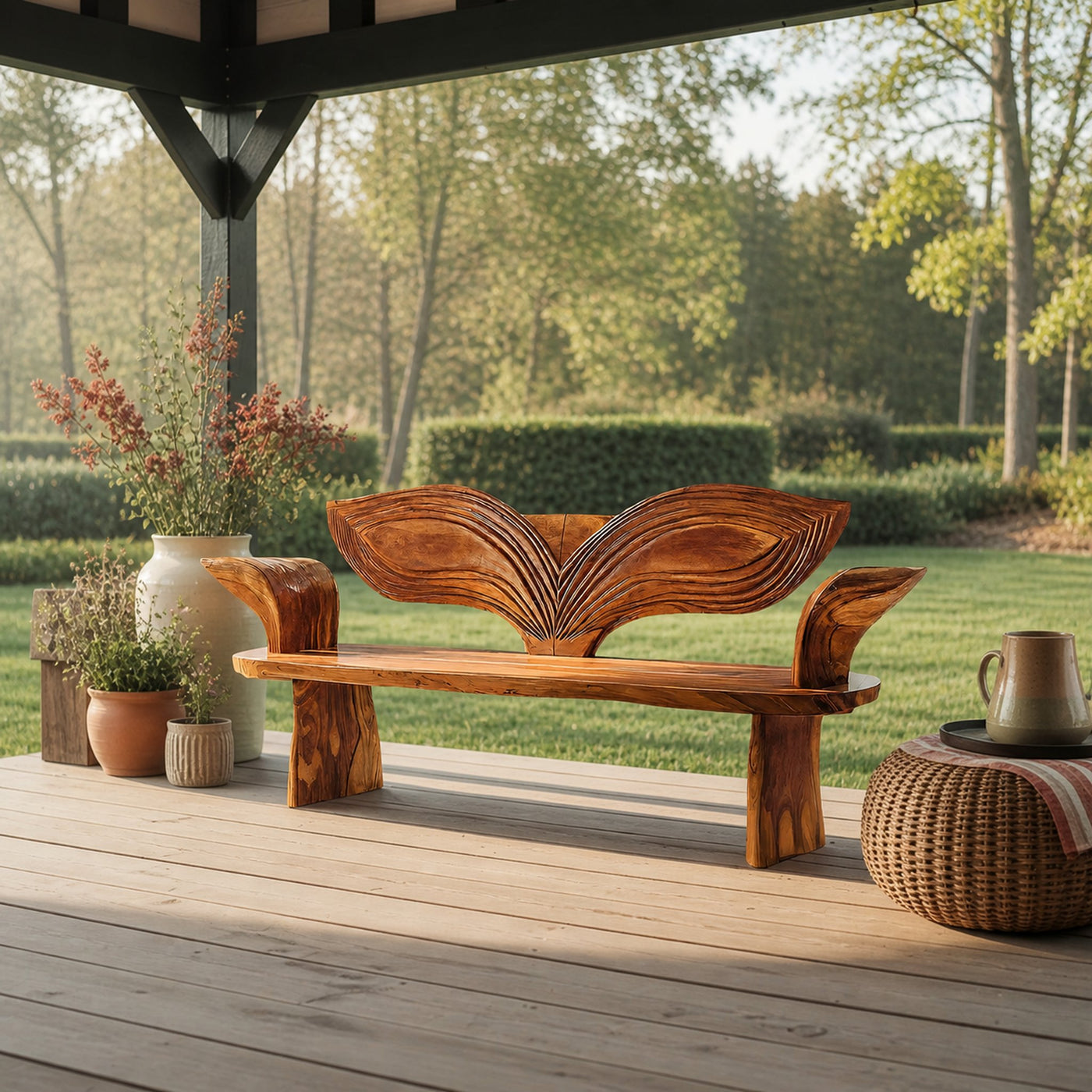 Rustic Solid Wood Entryway Bench For Hallway Furniture - product view 6