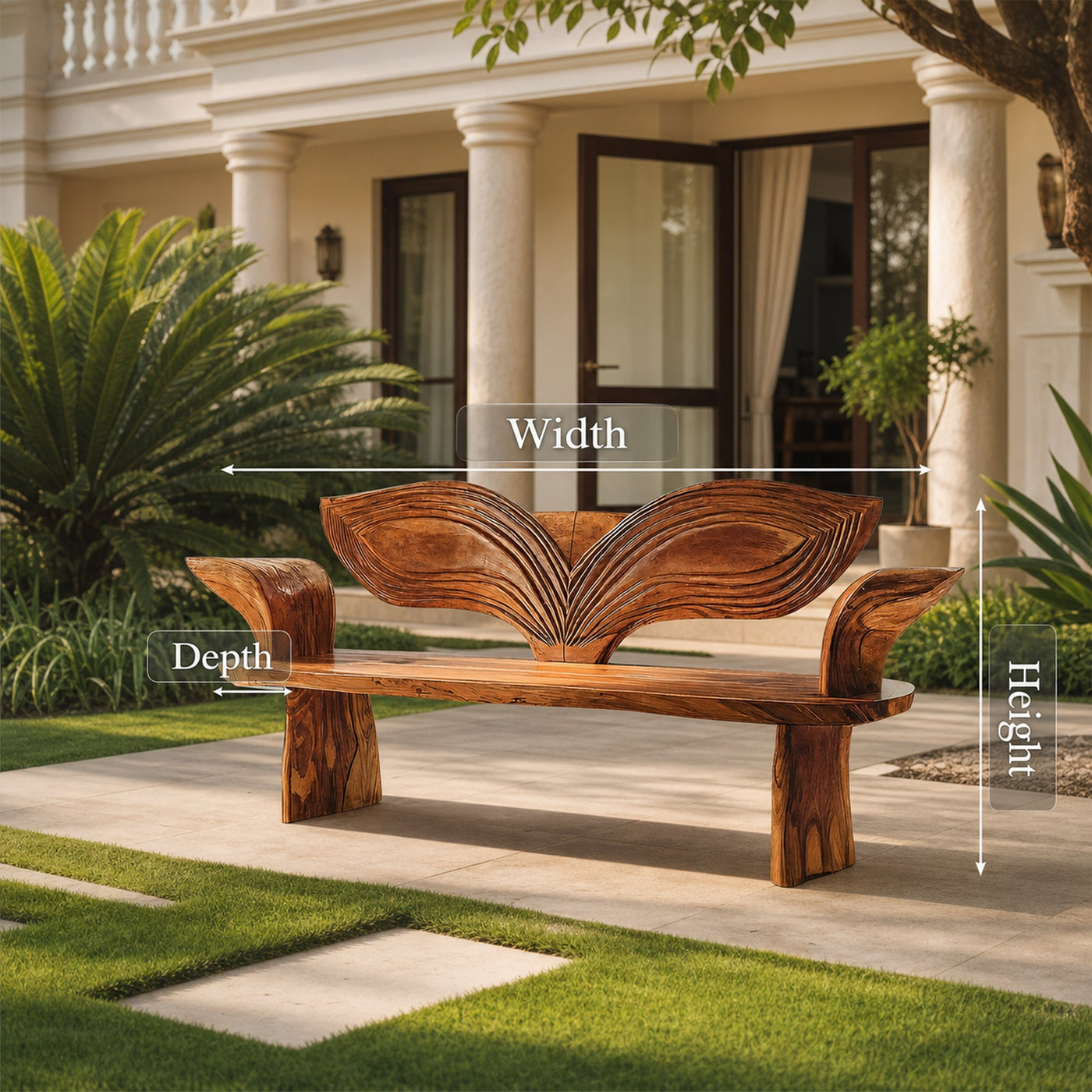 Rustic Solid Wood Entryway Bench For Hallway Furniture - product view 8