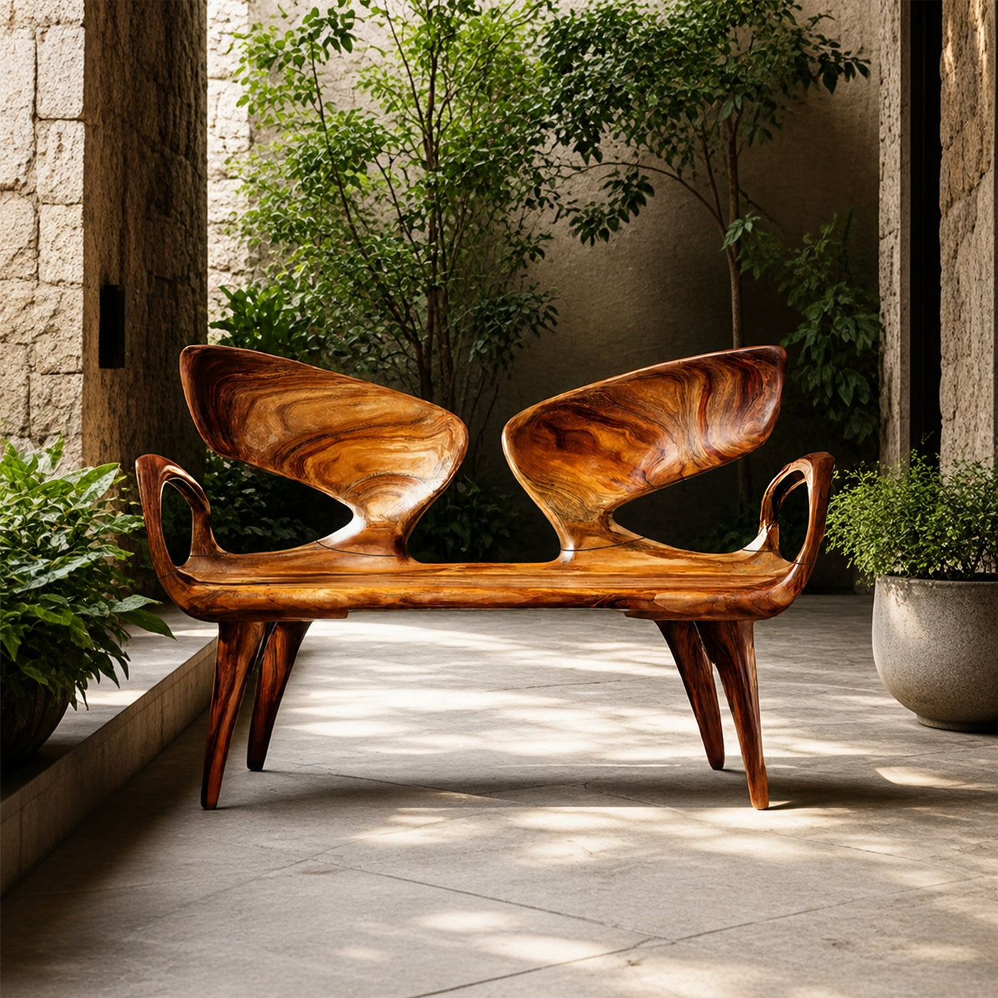 Rustic Solid Wood Entryway Bench For Modern Home Interiors