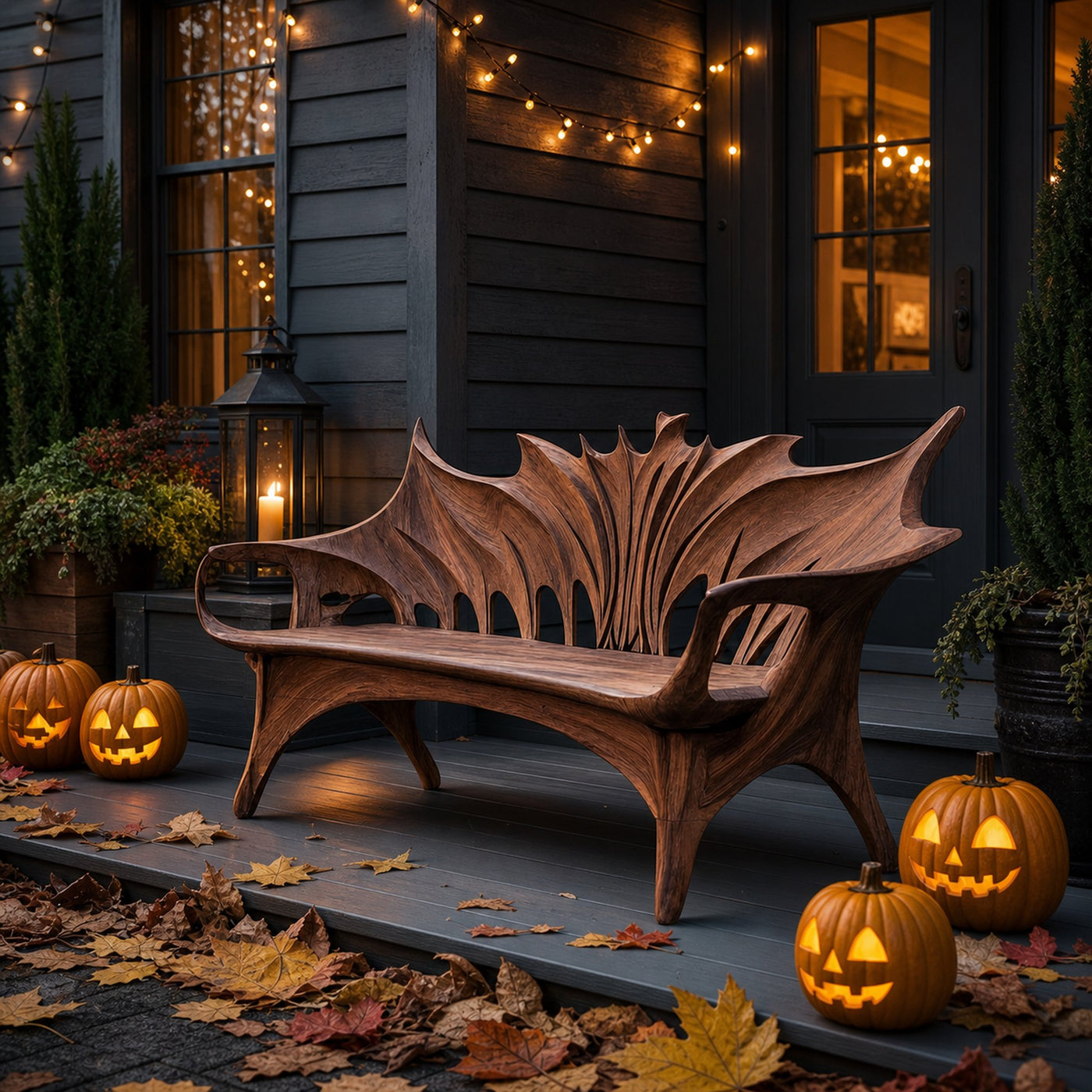Rustic Wooden Bench For Living Room And Entryway Rustic Furniture - product view 7