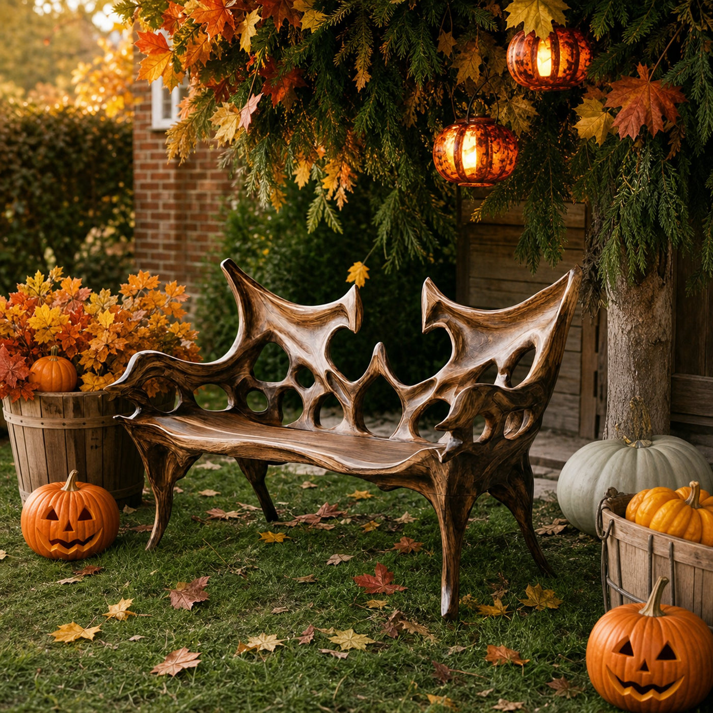 Rustic Wooden Bench For Living Room Country Style Furniture Ideas - product view 7