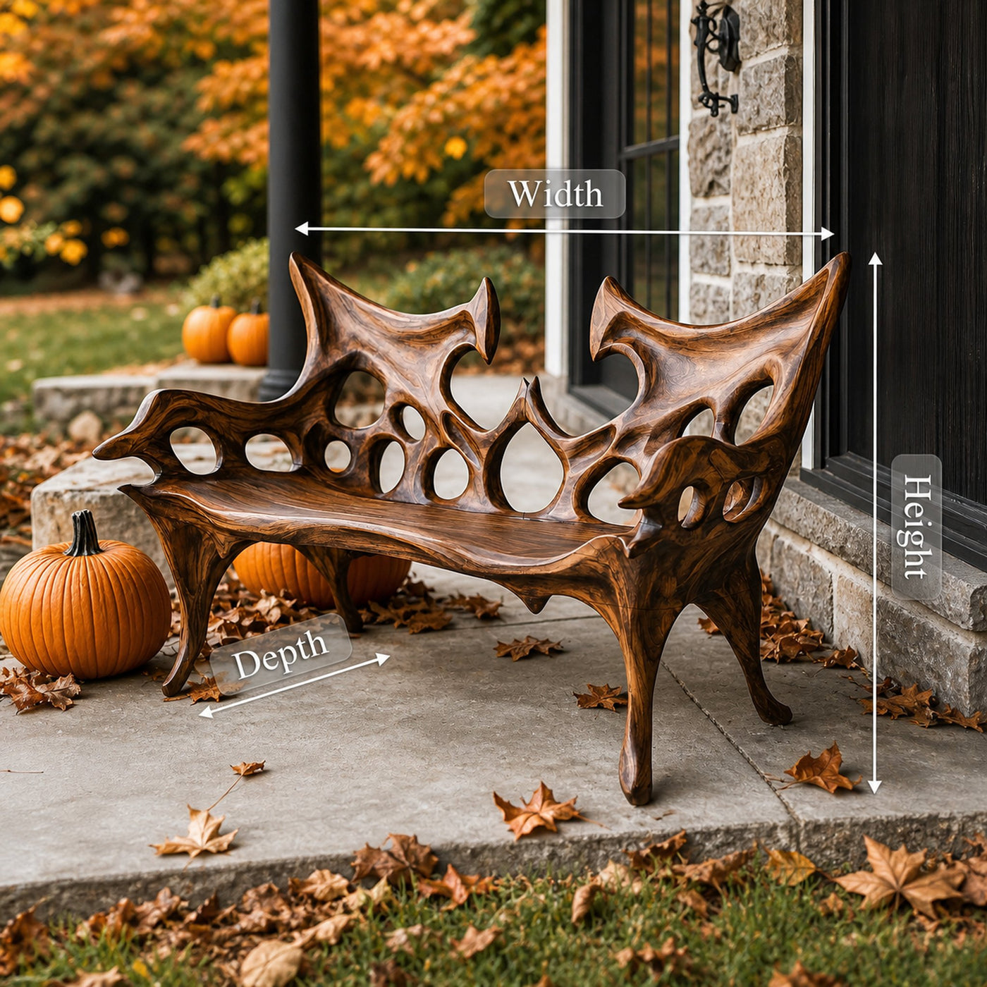 Rustic Wooden Bench For Living Room Country Style Furniture Ideas - product view 8