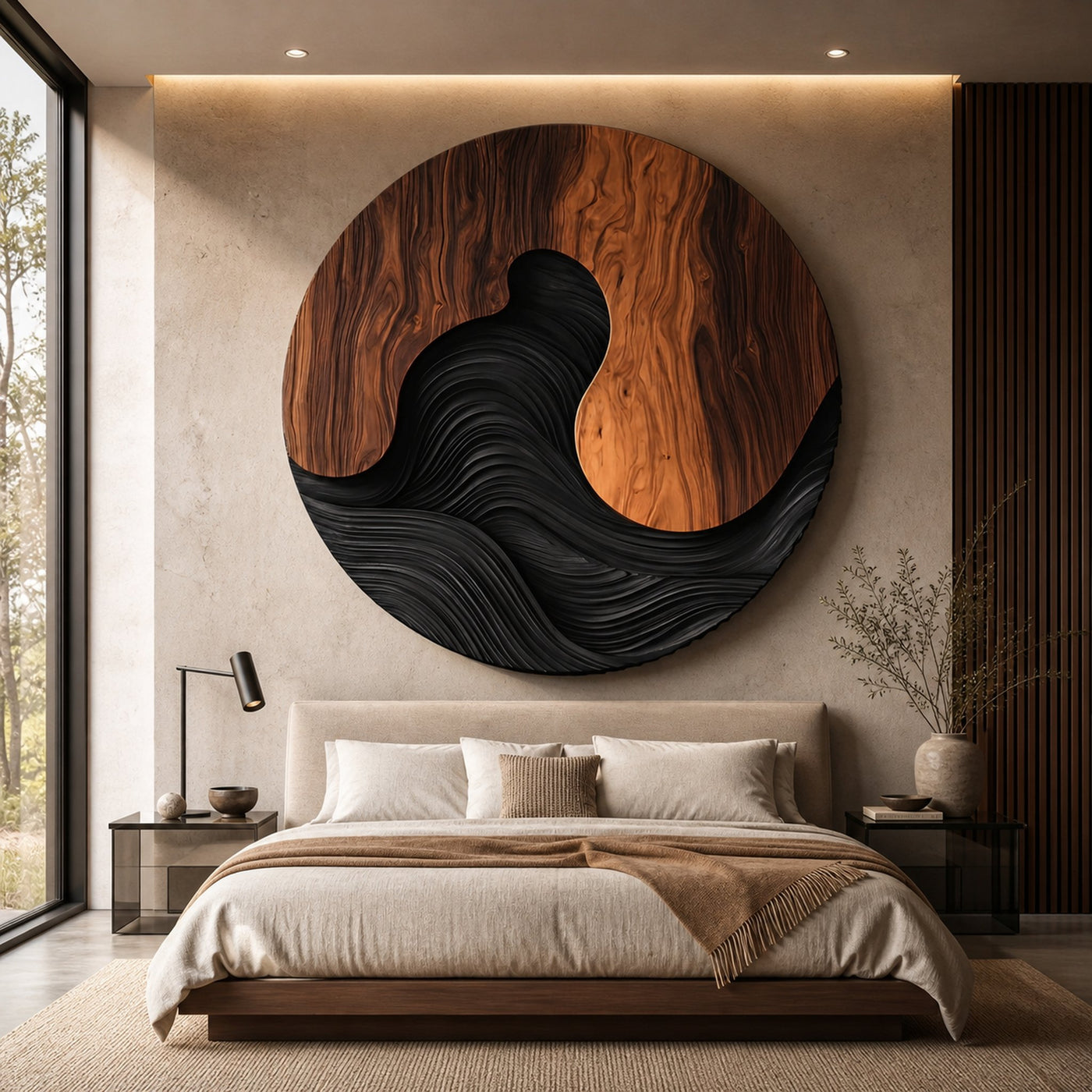 Scandinavian Artistic Wall Art For Open Concept Interior