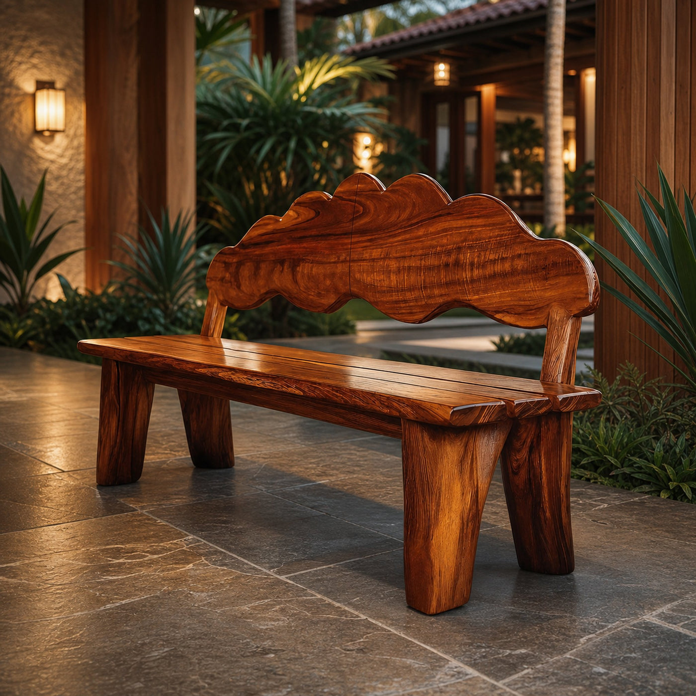 Solid Wood Entryway Bench For Modern Entryway Design
