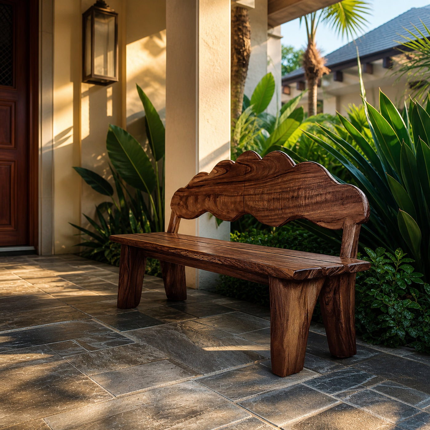 Solid Wood Entryway Bench For Modern Entryway Design - product view 7