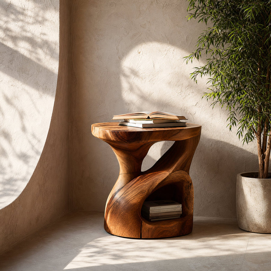 Versatile Side Table Practical Storage Design For Living Decor