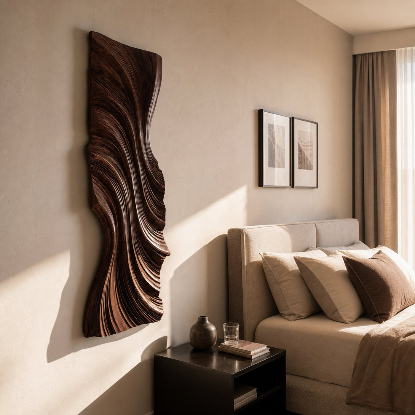 Vertical Wave Wall Art For Modern Living Room - product view 6