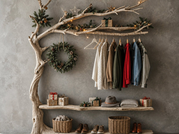 Wall Mounted Coat Rack Driftwood Tree Branch Coat Rack With Shelf