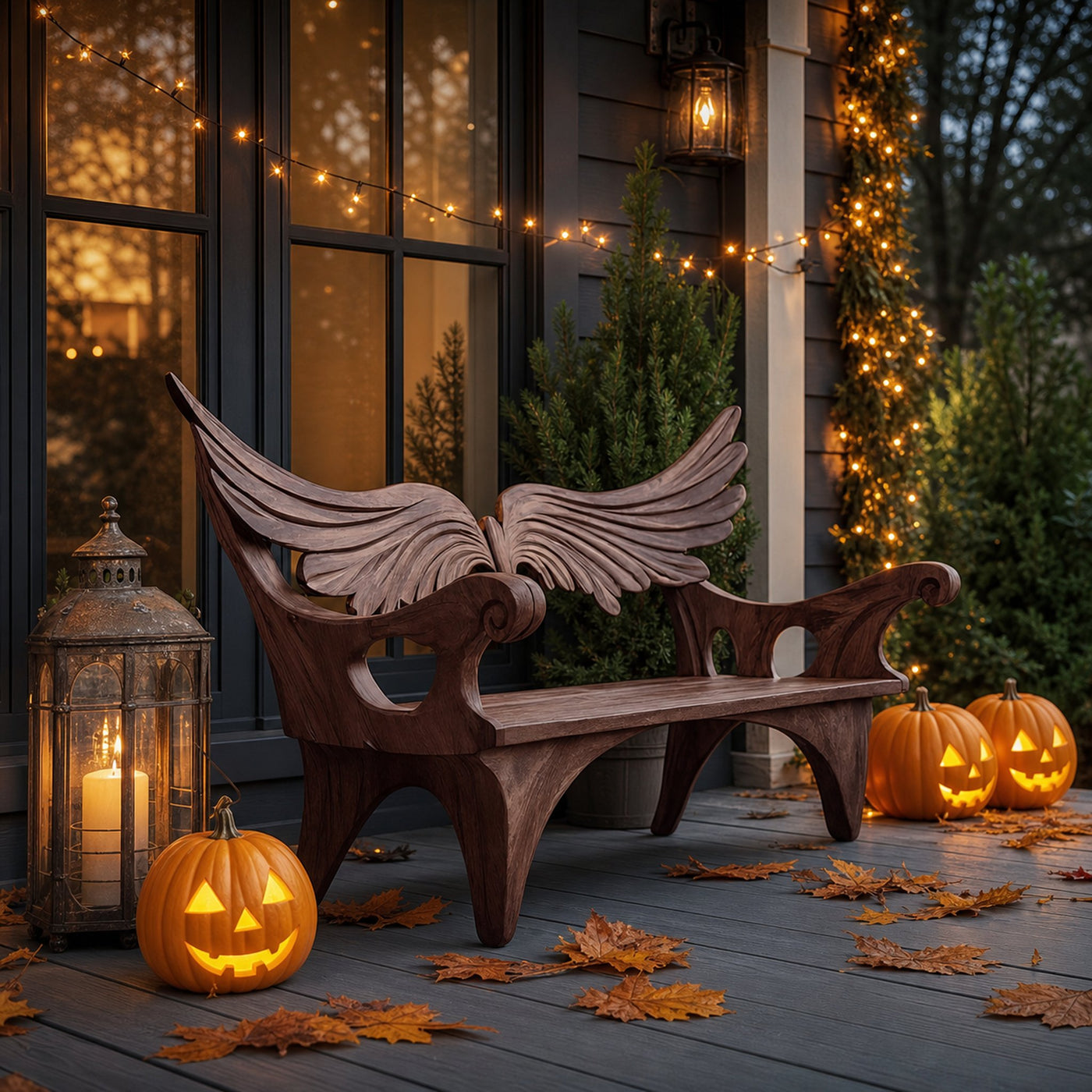 Handcrafted Wooden Bench For Living Room Elegant Furniture Decor - product view 7