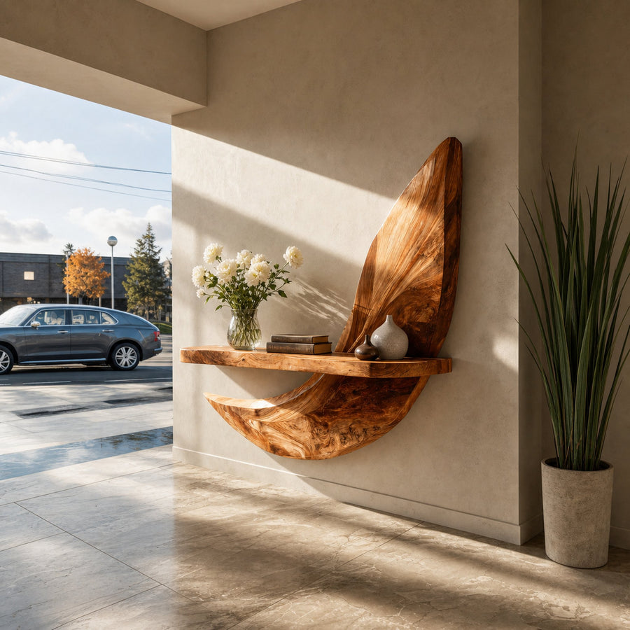Artisan Display Shelf For Living Spaces