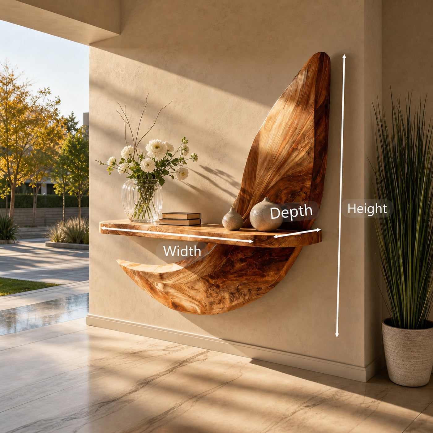 Artisan Display Shelf For Living Spaces - product view 6