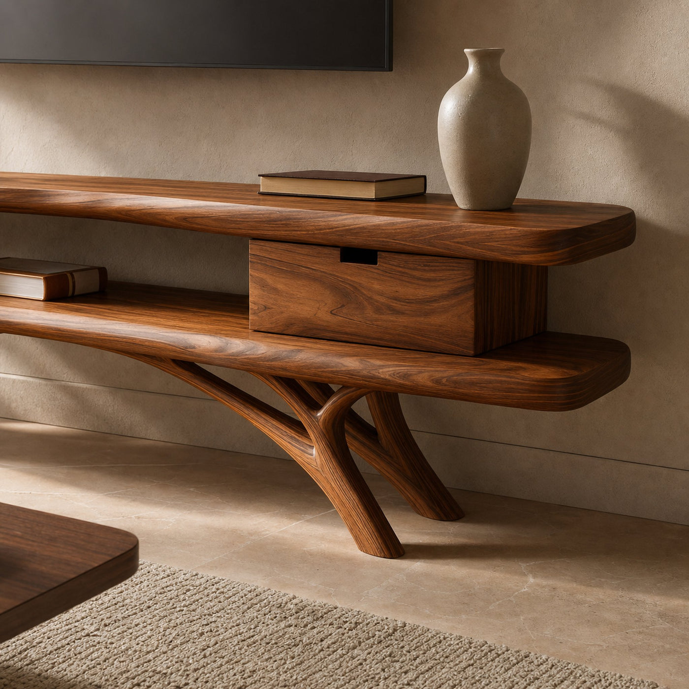 Furnishing the living room