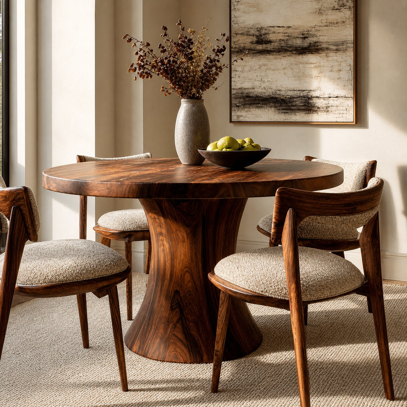 Artistic Pedestal Dining Table For Dining Furniture - product view 6