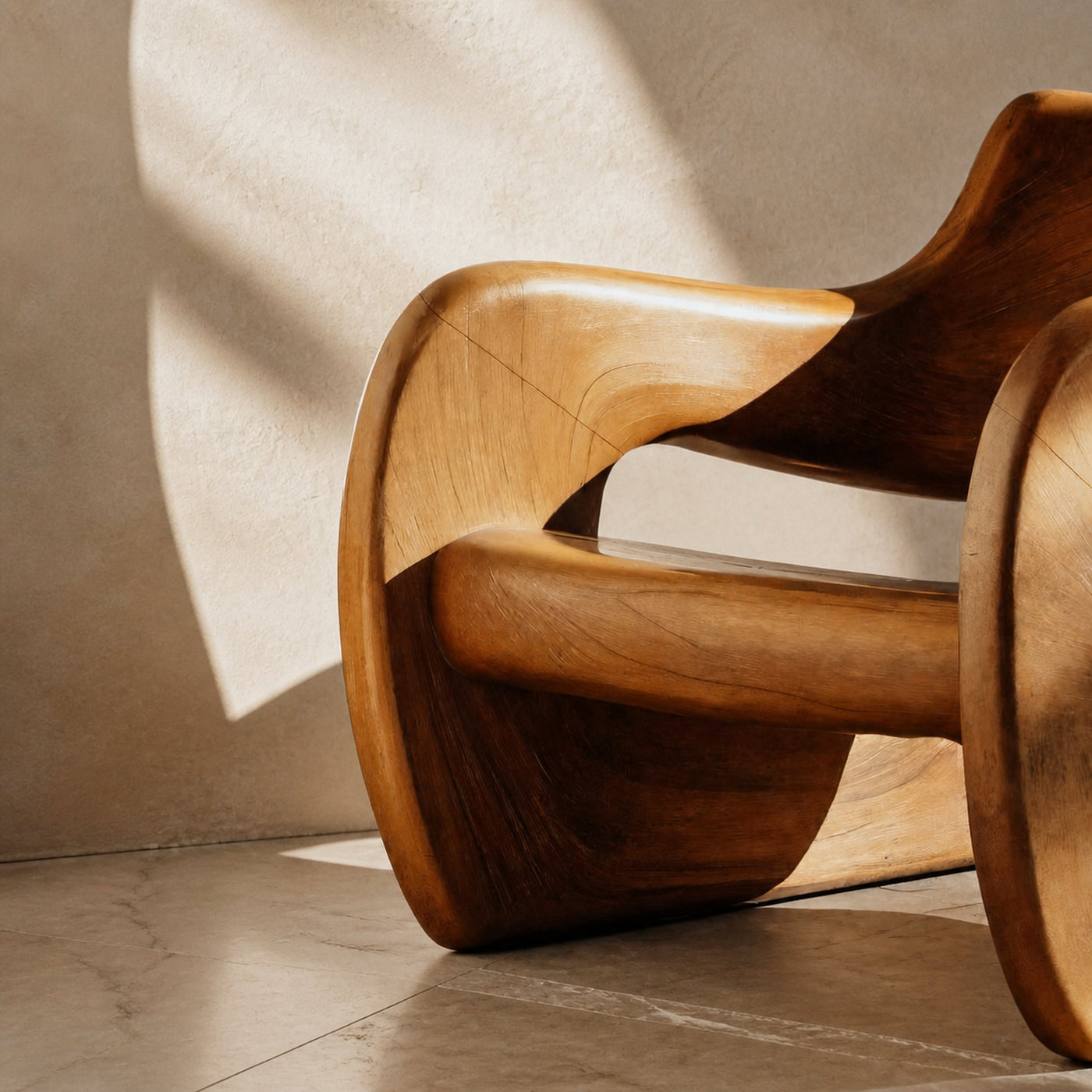 Artistic Sculptural Lounge Chair For Living Room Or Interior - product view 3